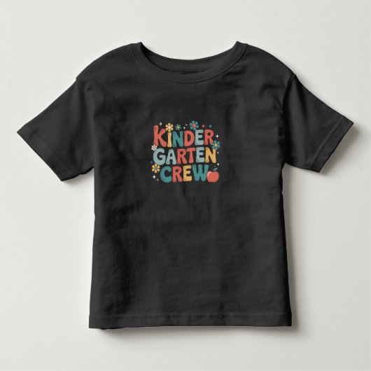 先生のための幼稚園の先生バックトゥスクール トドラーTシャツ (正面)