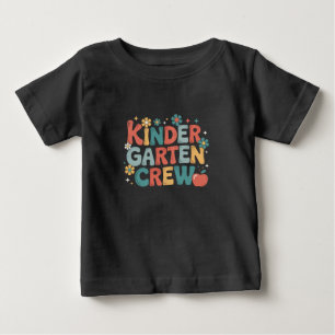 先生のための幼稚園の先生バックトゥスクール ベビーTシャツ