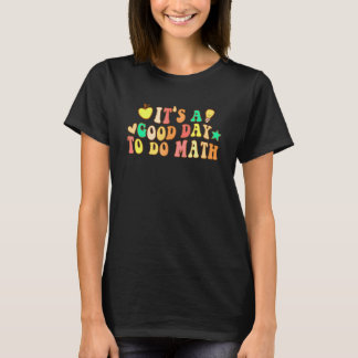 先生のための数学の日 バックトゥスクール Tシャツ