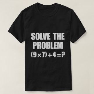 先生のための67 PEMDAS数学ミームTシャツ Tシャツ