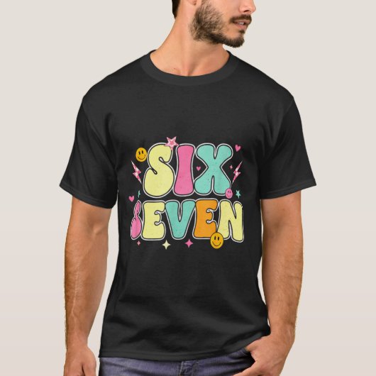 先生のための67Tシャツ 67のミーム 女性教師 六七 Tシャツ (正面)