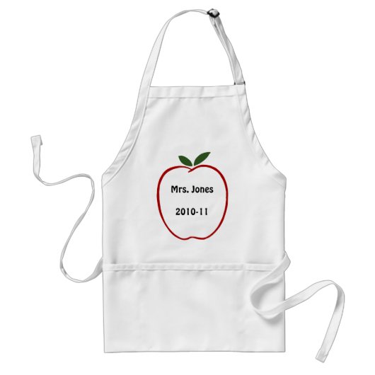 先生のためのApple -エプロン スタンダードエプロン (正面)