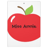 先生のためのApple クリップボード (裏面)