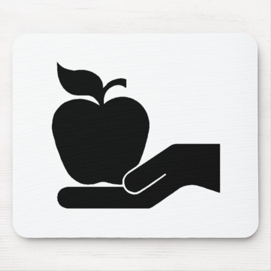先生のためのApple マウスパッド (正面)