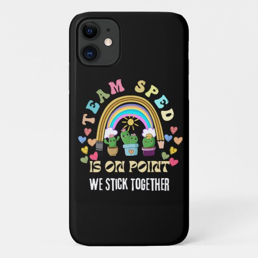 先生のためのSquad we Forever Sticky Case-Mate iPhoneケース (裏面)