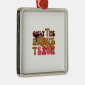 先生のみ勇敢教え者 メタルオーナメント (右)