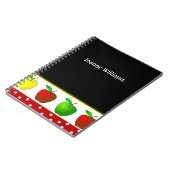 先生のりんごのノート ノートブック (左側)