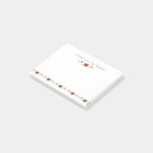 先生のりんごのポスト・イットのパッド ポストイット (アングル)