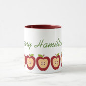 先生のりんごのマグ マグカップ (中央)