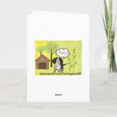 先生のアシスタント誕生日カード カード (裏面)