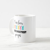 先生のイースターマグの贈り物 コーヒーマグカップ (正面左)