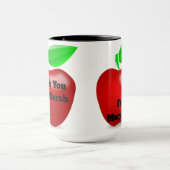 先生のカスタムな黒ZAZZ_ITによる15のozのマグ477 マグカップ (中央)