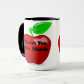 先生のカスタムな黒ZAZZ_ITによる15のozのマグ477 マグカップ (正面左)