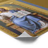 先生のキリスト/すべての強力な**アートポスター ポスター (角)