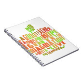 先生のギフトの記念品のAppleの引用文は感謝していしています ノートブック (右側)