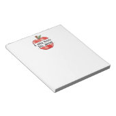 先生のギフトカスタムノート先生のメモ帳 ノートパッド (アングル)