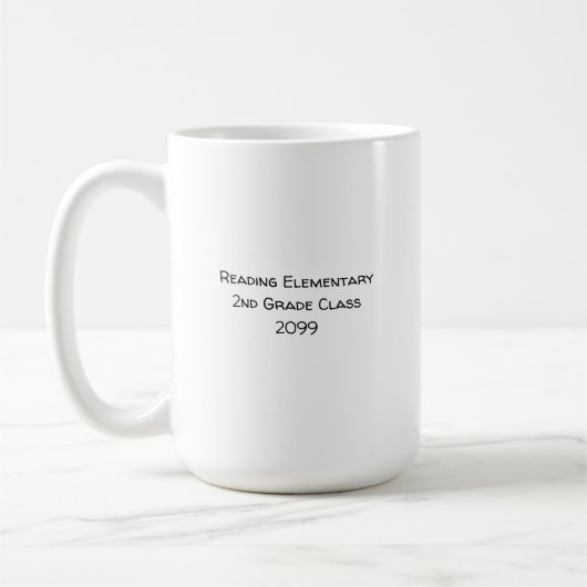 先生のギフトスクールハウスクラシックコーヒーマグ コーヒーマグカップ (左)