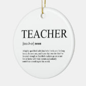 先生のクリスマスのオーナメント セラミックオーナメント (左)