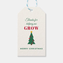 先生のクリスマスギフト お世話になりました