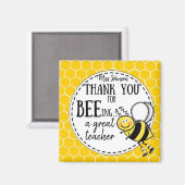 先生のクリスマスプレゼント用の賞味用磁石 マグネット (正面/裏面)