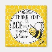 先生のクリスマスプレゼント用の賞味用磁石 マグネット (正面)