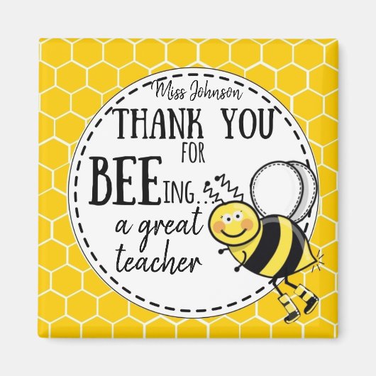 先生のクリスマスプレゼント用の賞味用磁石 マグネット (正面)