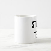 先生のクリスマス学生はおもしろいなギフトを引き裂きます コーヒーマグカップ (中央)