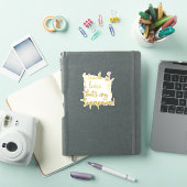 先生のスーパーパワー 私は教え、そして学ぶ シール (iPadカバー)