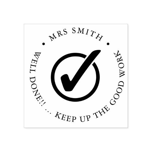 先生のダニは宿題を上手く行った ラバースタンプ (インプリント)