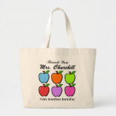 先生のトート- SRF ラージトートバッグ (正面)