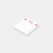 先生のパーソナライズな水彩画Appleからのノート ポストイット (アングル)