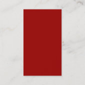 先生のプロフェッショナルカード 名刺 (裏面)