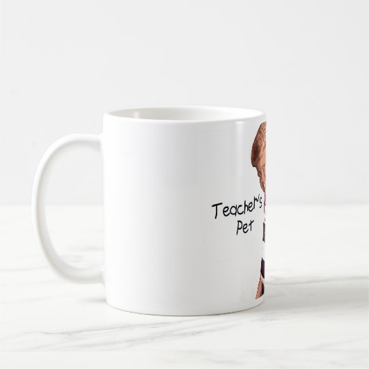 先生のペットマグカップ コーヒーマグカップ (左)