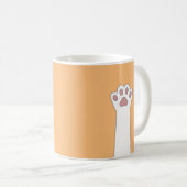 先生のペット猫は答えを知っている コーヒーマグカップ (正面右)