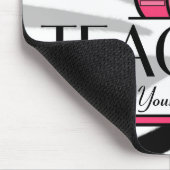 先生のマウスパッド-シマウマのプリント マウスパッド (コーナー)