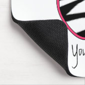 先生のマウスパッド-シマウマのプリントApple マウスパッド (コーナー)