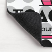 先生のマウスパッド-水玉模様 マウスパッド (コーナー)