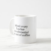 先生のマグ コーヒーマグカップ (正面左)