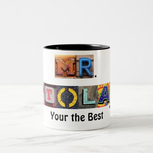 先生のマグ ツートーンマグカップ (中央)