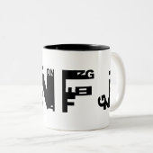 先生のマグ ツートーンマグカップ (正面右)