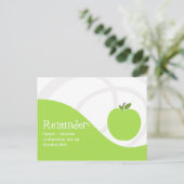 先生のメモの郵便はがき ポストカード (スタンド正面)