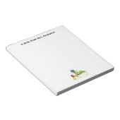 先生のメモパッドからのノート ノートパッド (アングル)