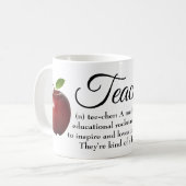 先生のロックスターのマグ コーヒーマグカップ (正面左)