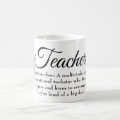 先生のロックスターのマグ コーヒーマグカップ (中央)