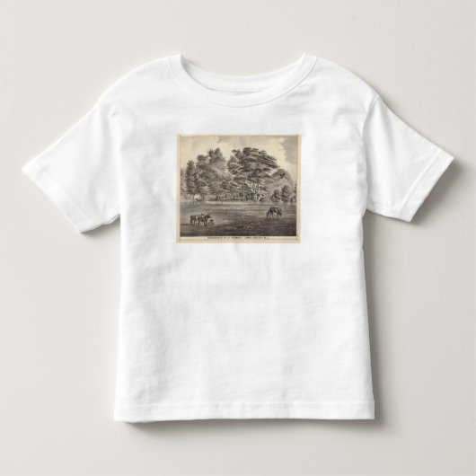 先生のロバートLaird、Squan、NJ住宅 トドラーTシャツ (正面)