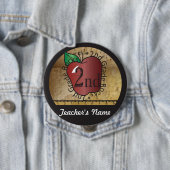 先生のヴィンテージによってスタイルを作られる第2等級ボタンPin 缶バッジ (インサイチュ)