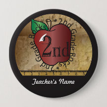 先生のヴィンテージスタイルの第2グレードのボタンピン