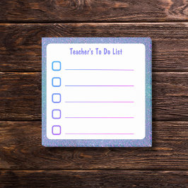 先生の一覧 ポストイット
