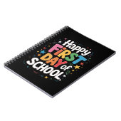 先生の人生ギフト 楽しい学校の初日 ノートブック (左側)