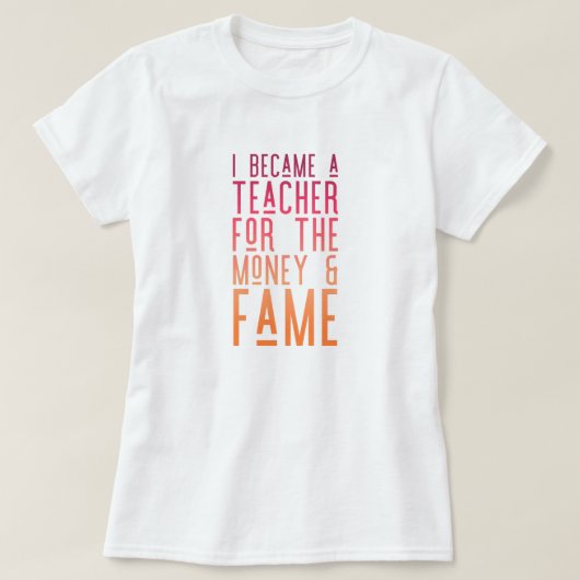 先生の人生Tシャツ Tシャツ (デザイン正面)